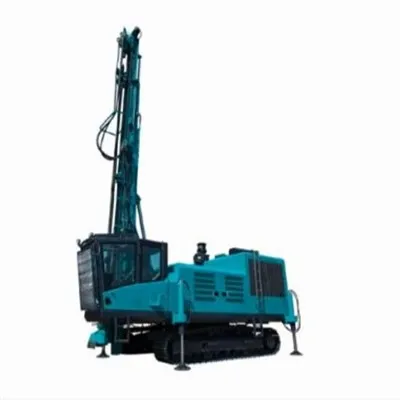 ブーム式ダウンザホール掘削リグ