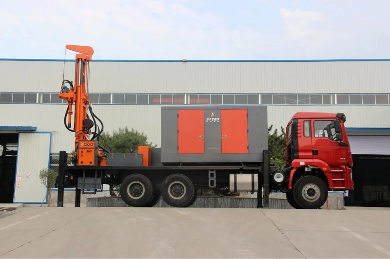 280m Depth Truck Mounted Borehole Water Well Drilling Rig
